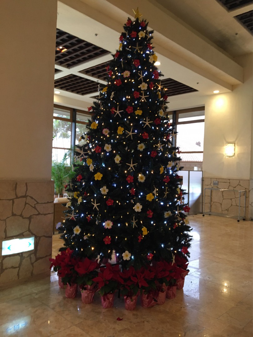 Miyakojima Tokyu Hotel Christmas Tree